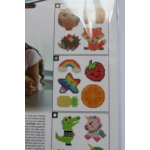 Diamant painting stickers fruit&regenboog.