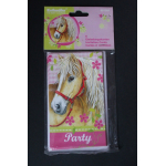 Uitnodigingskaart paard