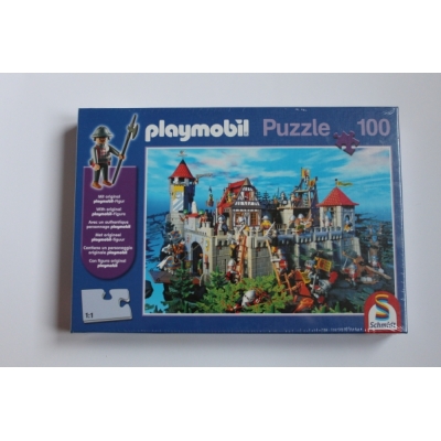 Puzzel playmobil ridders 100 stukjes