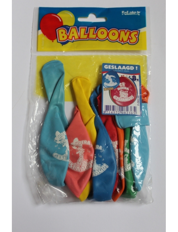 Geslaagd ballonnen