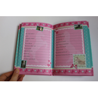 Vriendenboekje paard klein blauw