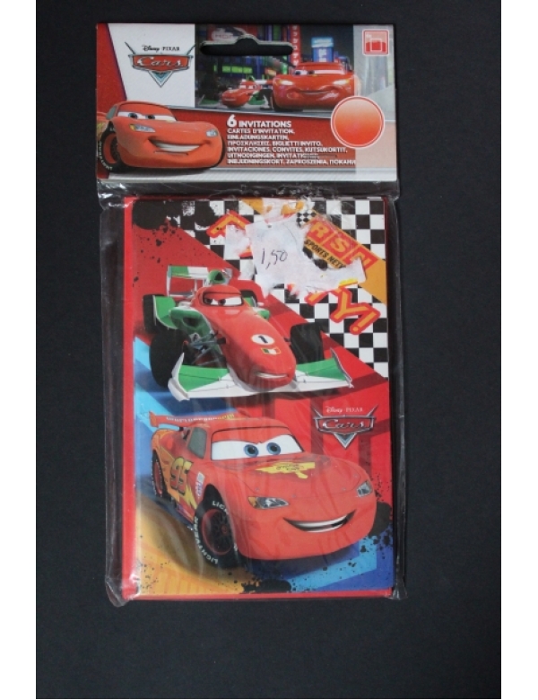 Uitnodiging cars 2