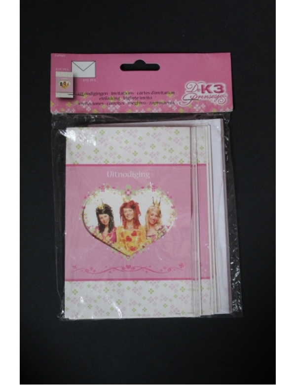 Uitnodigingen K3