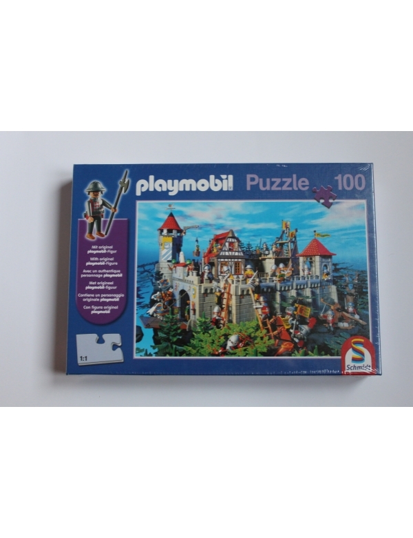 Puzzel playmobil ridders 100 stukjes