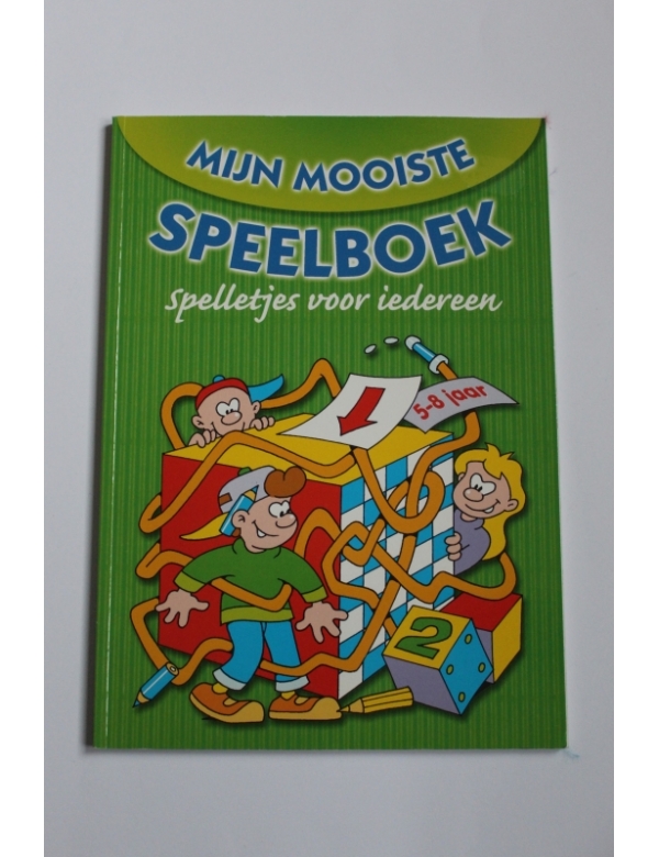 Spelletjes boek groen