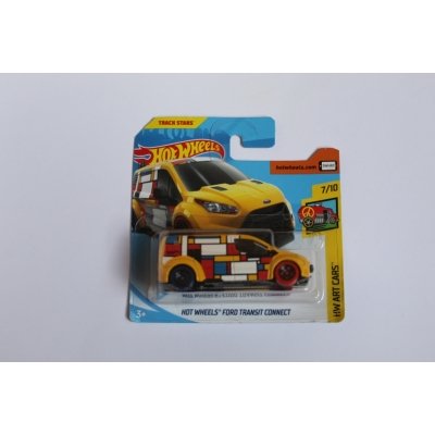 Hotwheel Ford transit geel