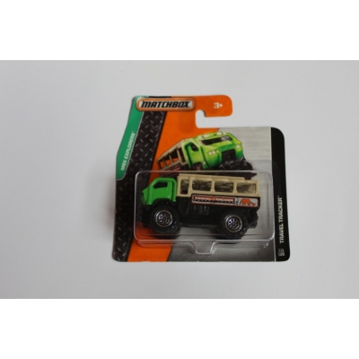 Matchbox groene safari wagen