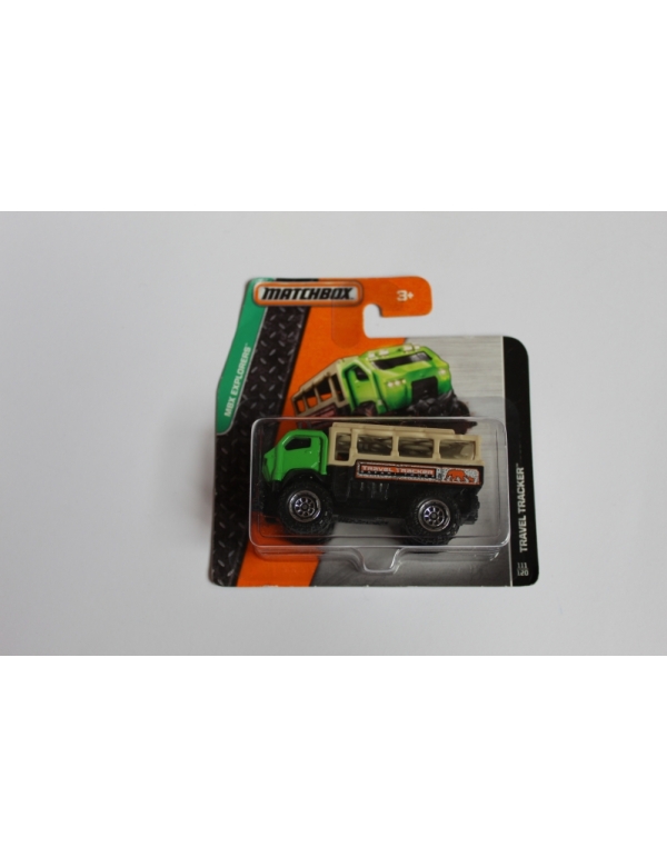 Matchbox groene safari wagen