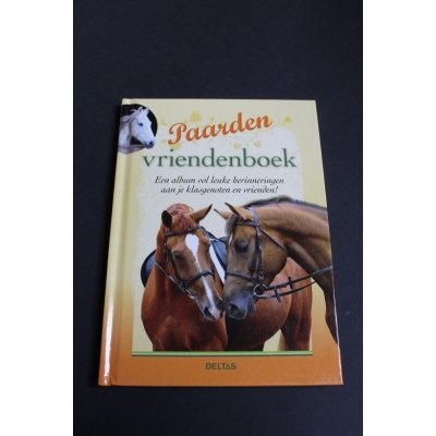 Vriendenboekje paard