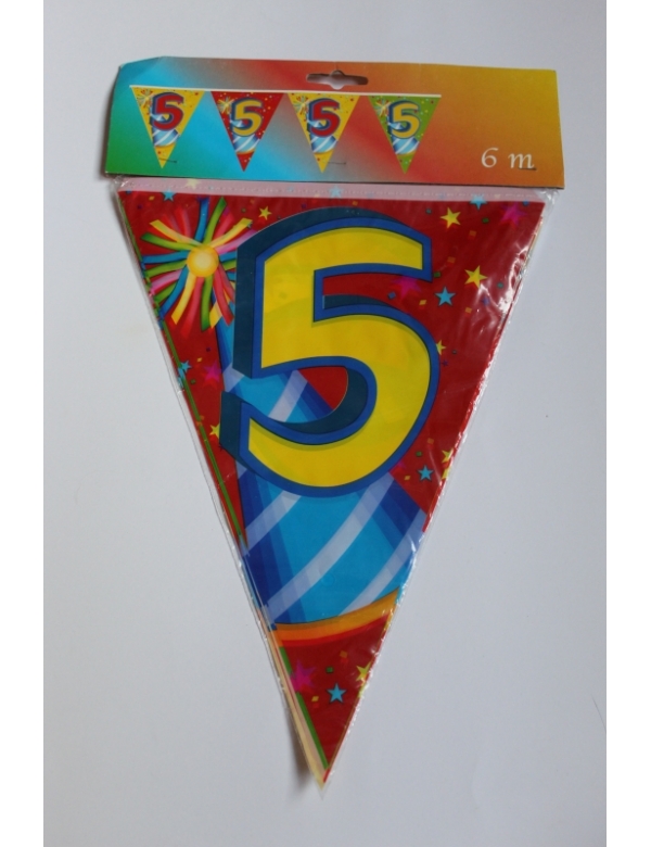 Vlaggenlijn 5 jaar 6 meter