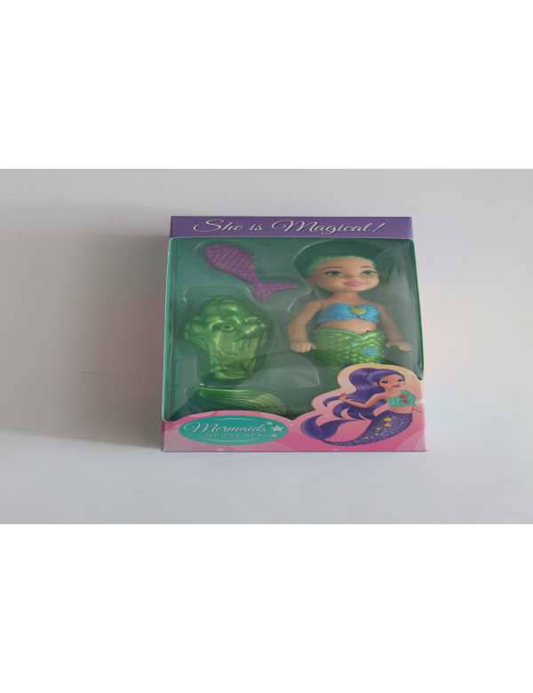 Mini zeemeermin groen.