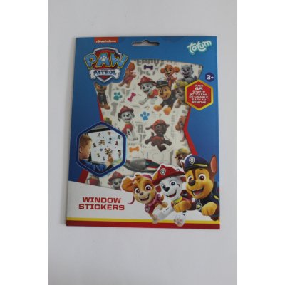 Raam/auto stickers van Paw Patrol.